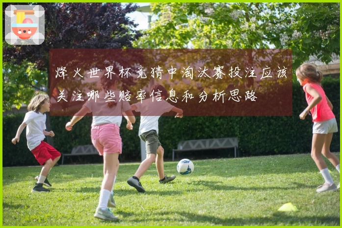 烽火世界杯竞猜中淘汰赛投注应该关注哪些赔率信息和分析思路
